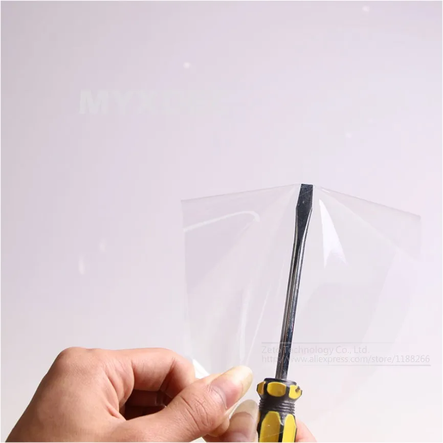 4x Universal Rhino Skin Car Bumper Hood Paint Protection Film Vinyl Clear Transparence Film Stickers Car body Stickers Auto