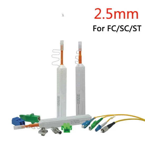 imágenes para 1 unids 800 + Limpia Limpiador De Fibra Óptica Pluma Para FC Conector De Fibra SC y ST 2.5mm Herramientas de Limpieza, VD-CPB1 imágenes para 1 unids 800 + Limpia Limpiador De Fibra Óptica Pluma Para FC Conector De Fibra SC y ST 2.5mm Herramientas de Limpieza, VD-CPB1
