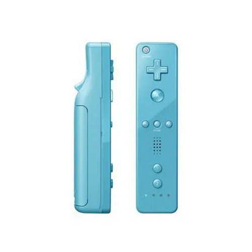 Синий 2 в 1 пульт дистанционного управления Встроенный Motion Plus консоль Nintendo Wii игры