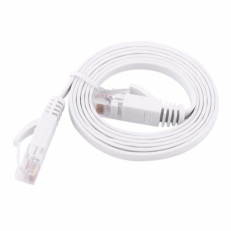 

897#TCAM Ethernet cables 5pcs RJ45 8P8C CAT7 network cable modular shielded plug version AWG23 0.57mm