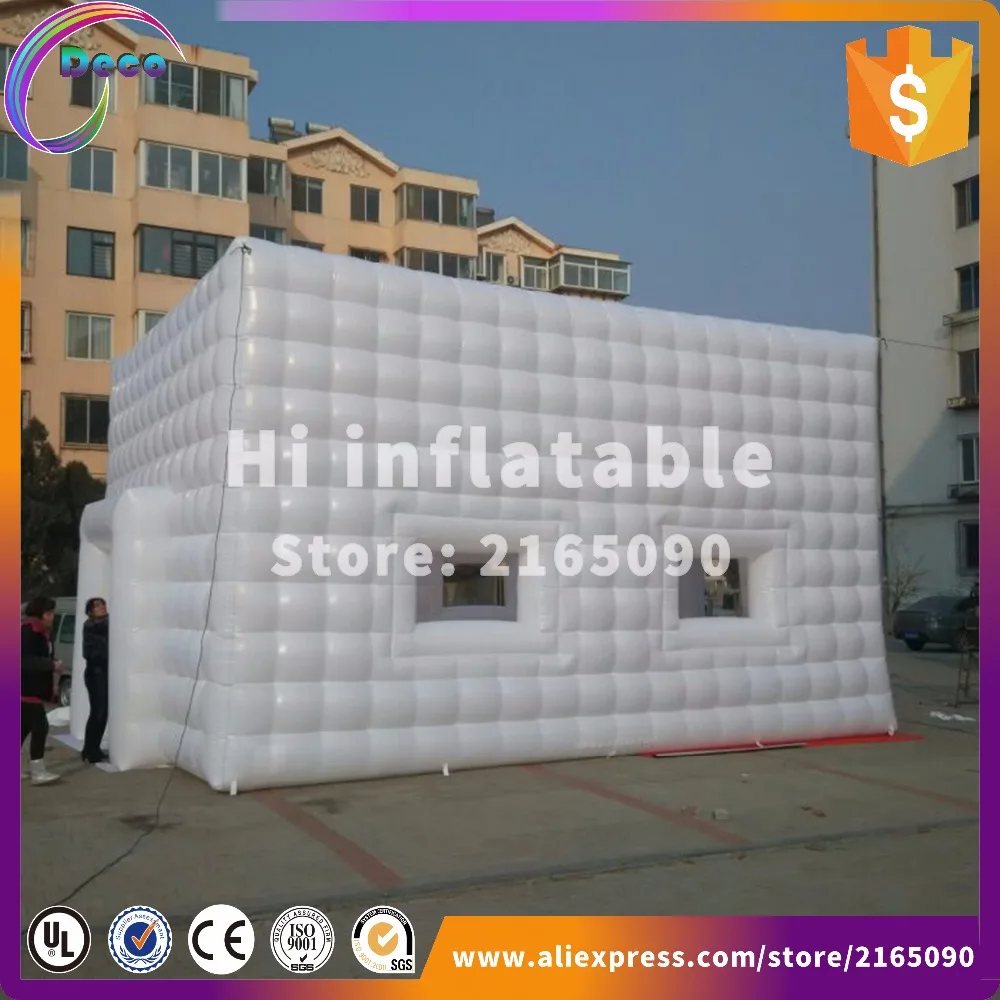 

8*6*4m custom inflatable cube tents for wedding party event