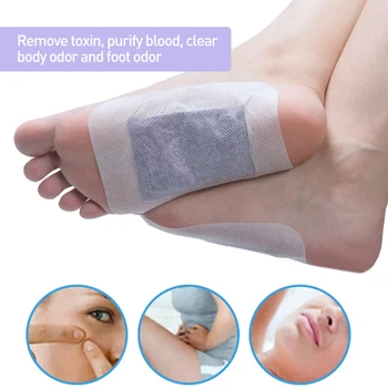 

12Pcs/Box Lavender Detox Foot Patches Pads Nourishing Repair Foot Patch Improve Sleep Quality Slimming Patch Health Care