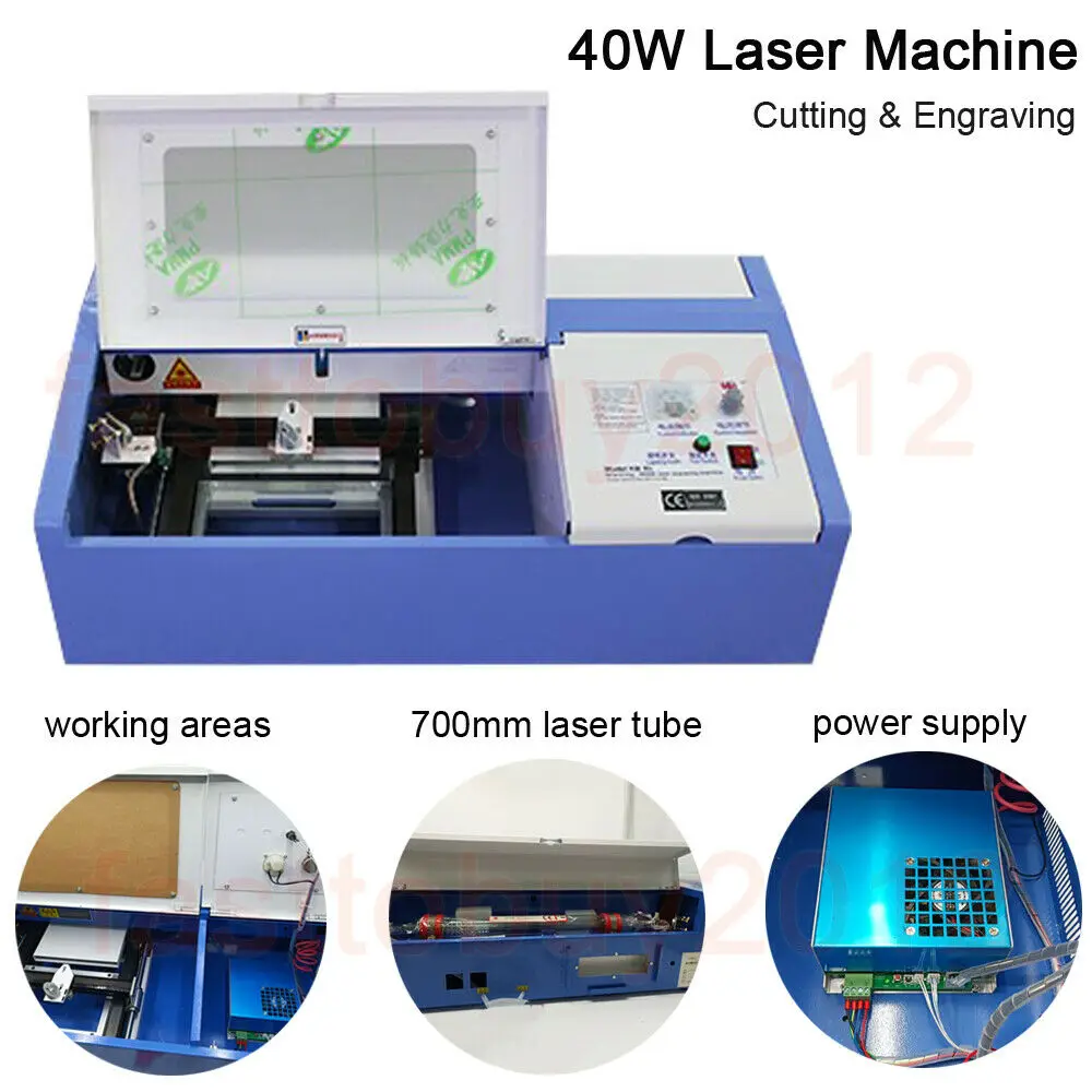 CNC 220 В 40 Вт CO2 USB лазерная гравировка резки гравер резак 700 мм лазерная трубка