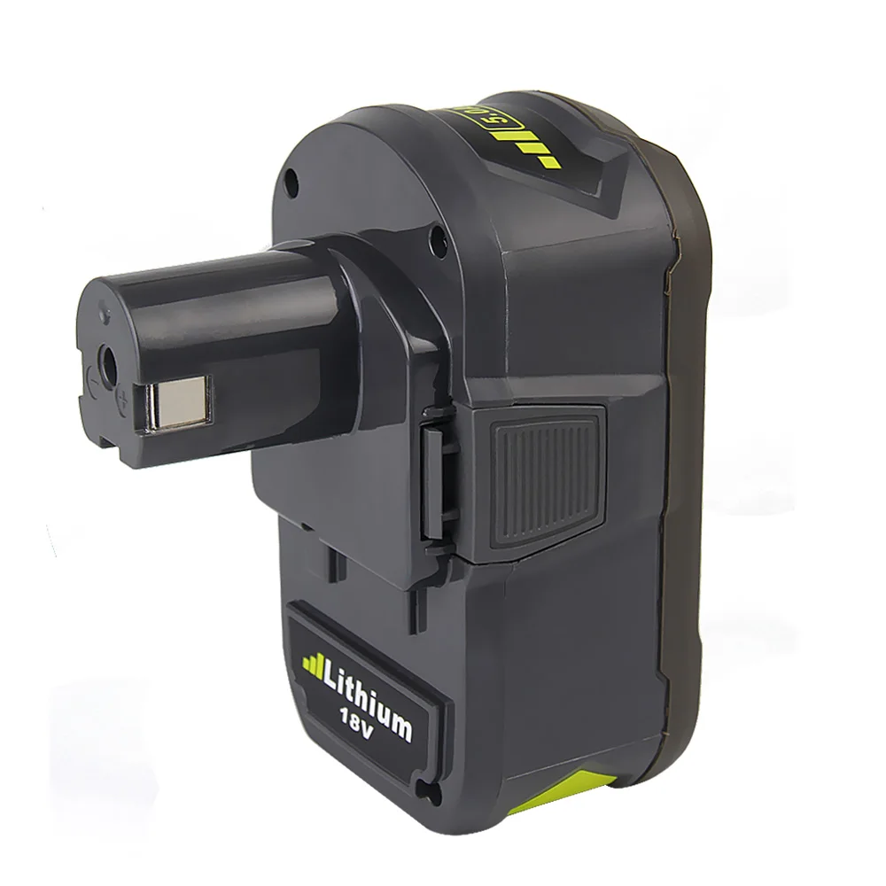 High Capacity New 18V 5000mAh Li-Ion For Ryobi Hot P108 RB18L40 Rechargeable Battery Pack Power Tool Battery For Ryobi ONE+