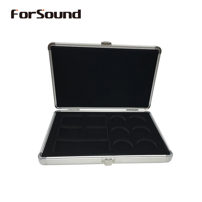 

Hearing Aid Accessories Earmoulds IEM Presentation Display Cases Boxes for Audiologists Hearing Aid Clinics Trade Shows