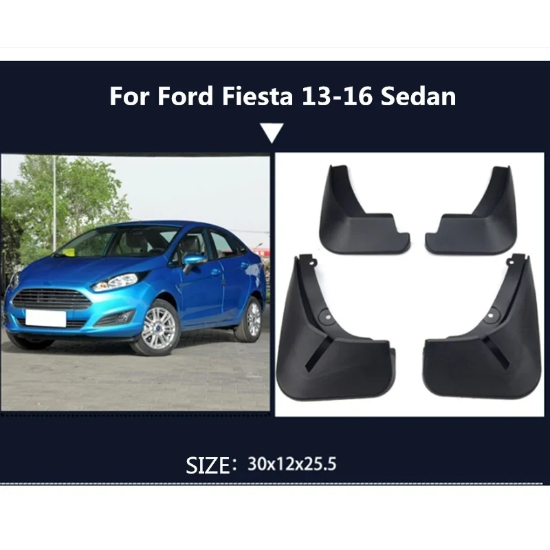 Автомобильные фонари для Ford Fiesta 03 16 Брызговики автостайлинг 4