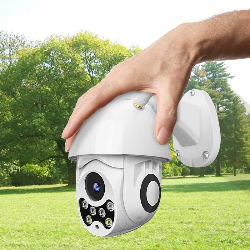 960p 1080p full HD IP беспроводная уличная камера с автофокусом белый светильник CCTV Wifi