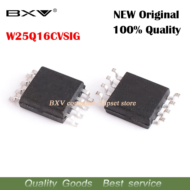 

10pcs/lot W25Q16CVSIG W25Q16CVSIG 25Q16CVSIG SOP-8 2M X 8 SPI BUS SERIAL EEPROM new original free shipping