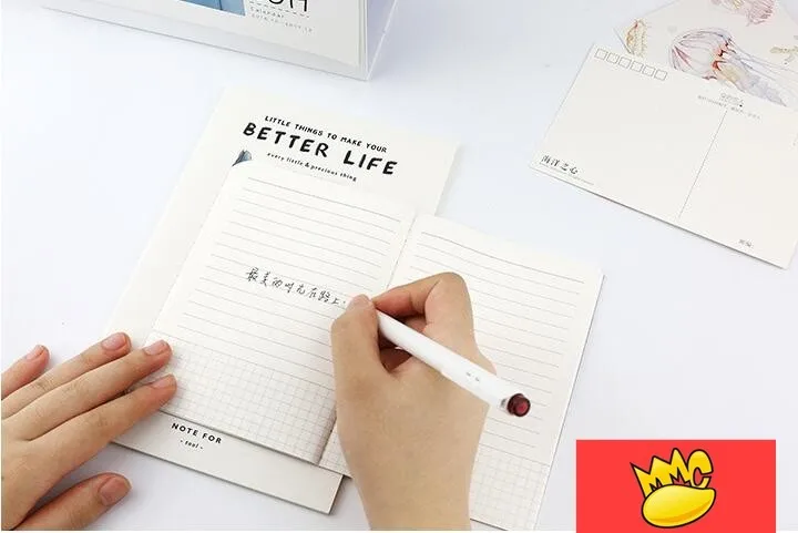 Мини-блокнот "Better Life", набор из 4 милых бумажных блокнотов, планировщик, карманный школьный блокнот, блокнот для путешествий, памятка, подарок