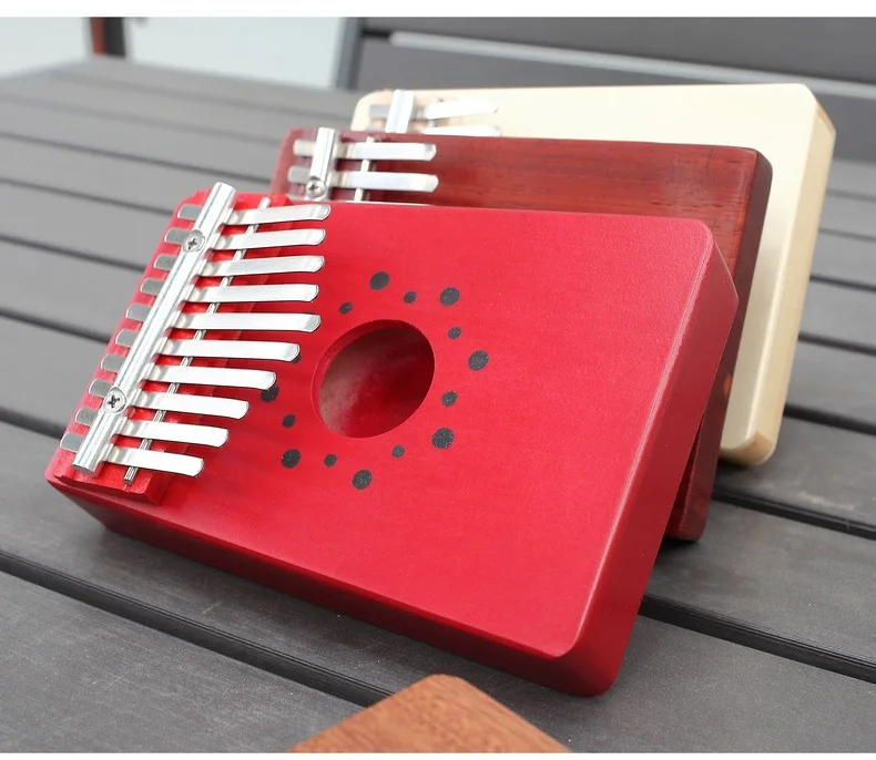 Thumb piano Kalimba 17 Keys 10 Keys Beginners Piano Wood Mahogany Sapele Bamboo