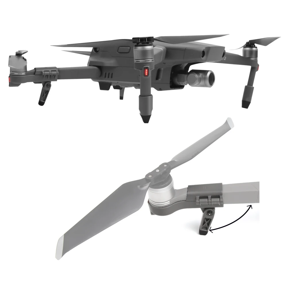 Складные комплекты шасси для DJI Mavic 2 Pro Zoom Drone портативный увеличивающий посадочные ноги поддержка ног протектор запасные части