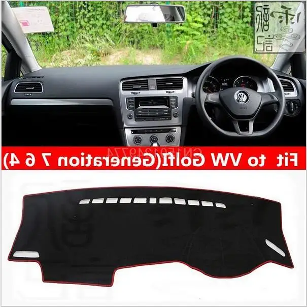 Dashmats car styling accessories dashboard cover for volkswagen vw golf