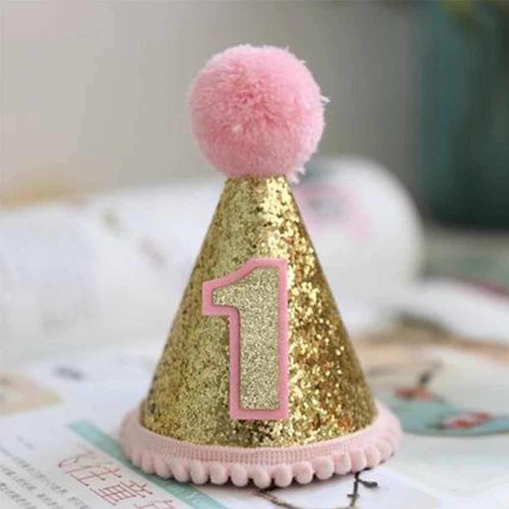 

Sequins Birthday Party Costume Accessory Puppy Cat Pet Headwear Dog Hat