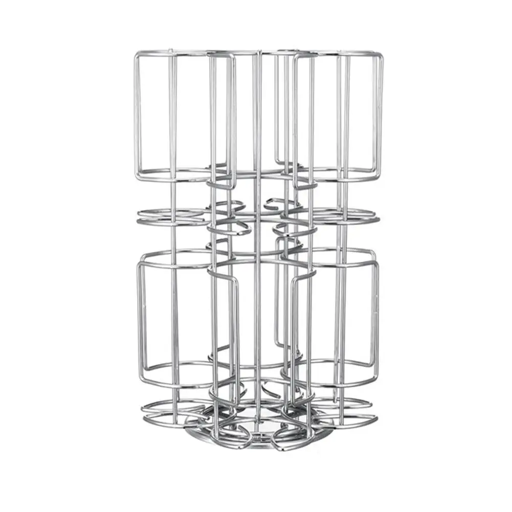 1PC Coffee Pod Holder 360 Degree Rotating Rack Capsule