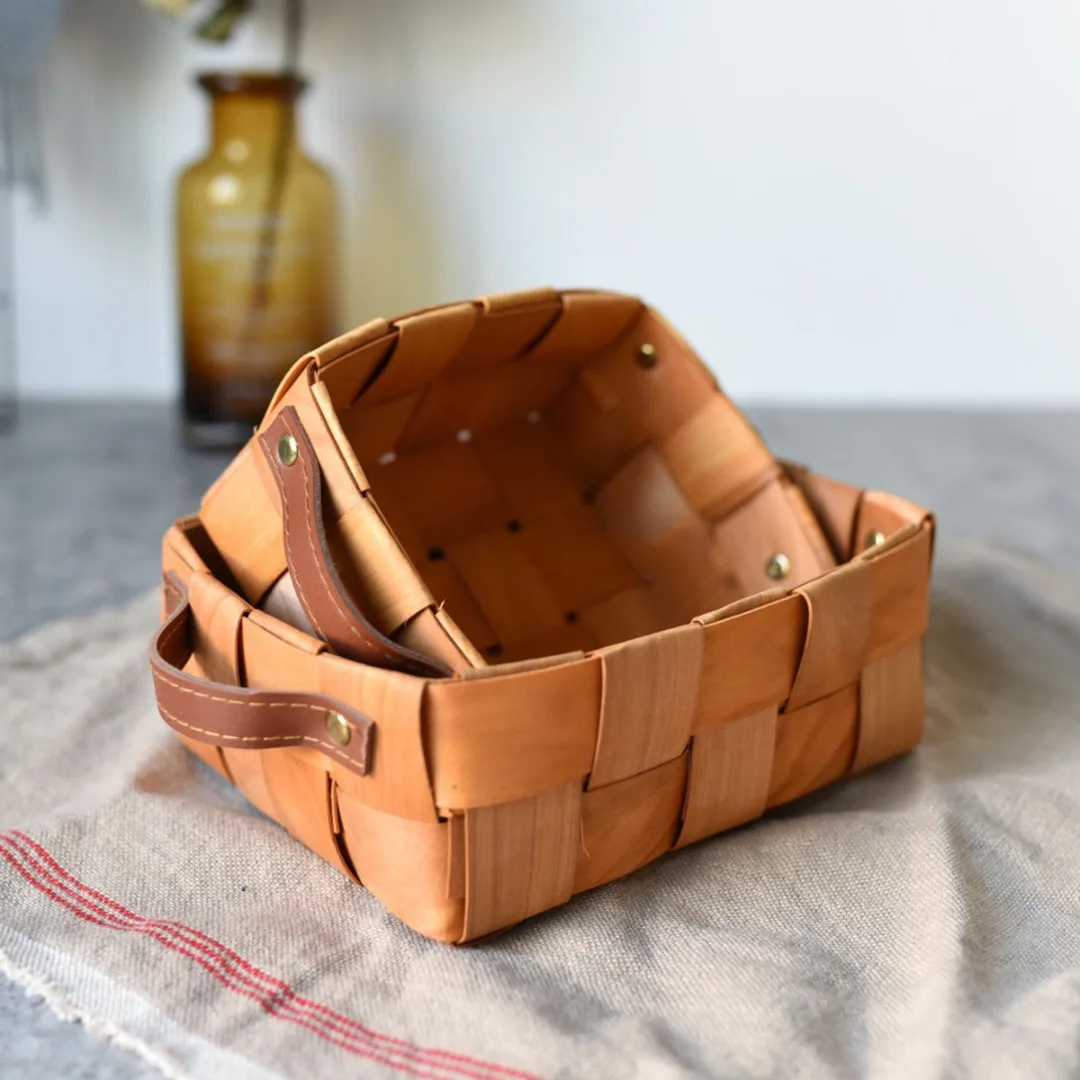 NEW Wooden Garden Basket Wood Garden Trug Fruit Vegetables Basket For Sussex
