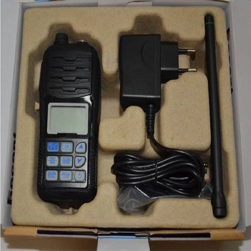 HYS Двухканальные рации морской двухстороннее Радио УКВ FM трансивер с IP X7 Dual Band TC