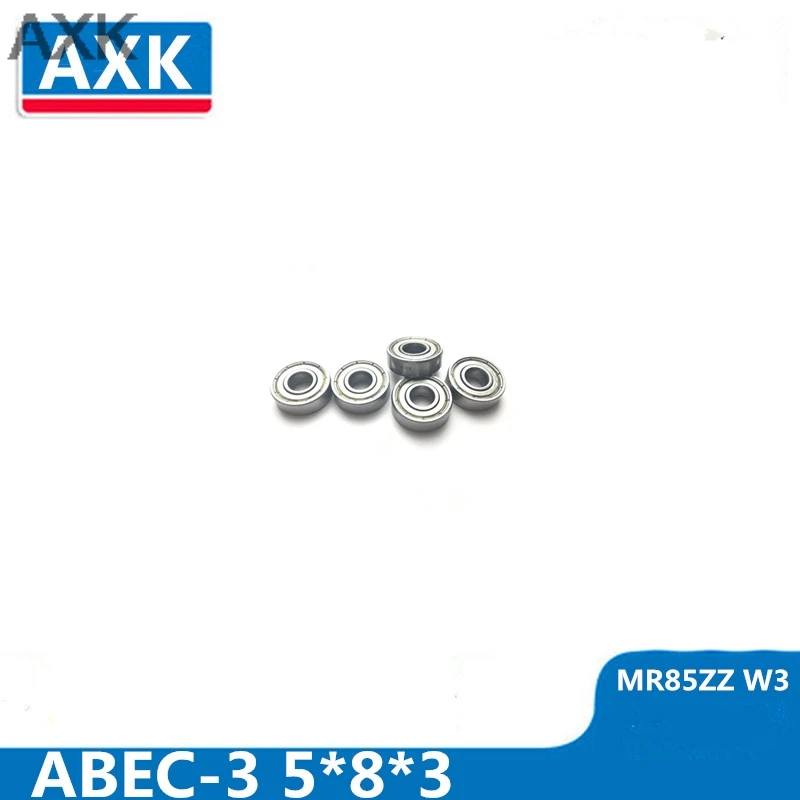 

AXK 5X8X3mm Motor bearing MR85 ZZ W3 ABEC3 5x8x3 (5*8*3mm) 5PCS