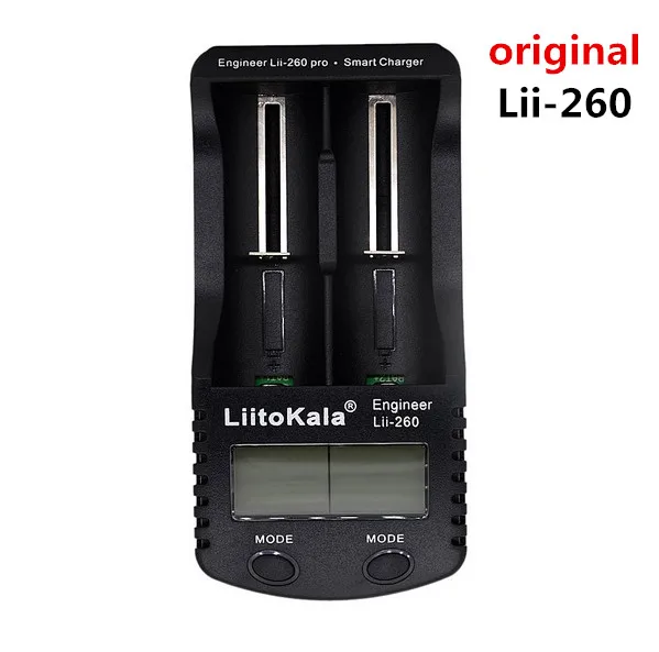 Зарядное устройство LiitoKala с экраном ЖК дисплей 3 7 В 18650/26650/16340/14500/10440/18500 21700|battery