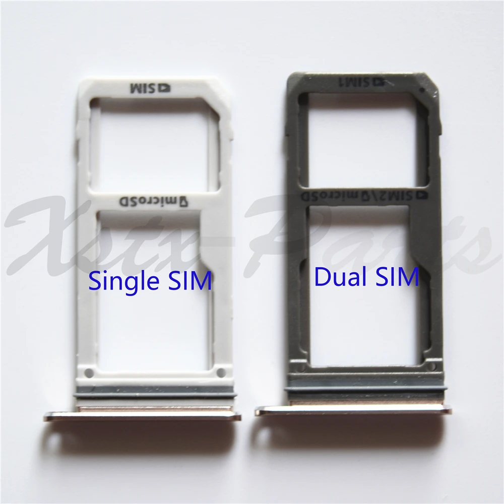 Новинка держатель для карт Micro SD с двумя/одинарными SIM картами Samsung Galaxy S7 G930F/ Edge G935F
