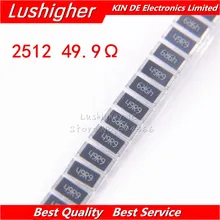 50 шт. 2512 SMD резистор на 1 Вт 1% 49R9 49,9 Ом 49.9ohm