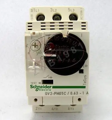 

DHL/EMS 5 LOTS 1PC NEW for Sch-neider GV2-PM05C GV2PM05C 0.63-1A Breaker -F2