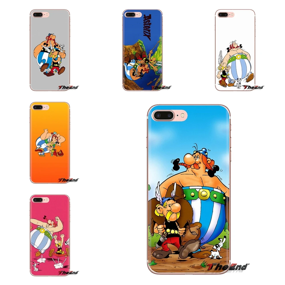 For Xiaomi Mi4 Mi5 Mi5S Mi6 Mi A1 A2 5X 6X 8 9 Lite SE Pro Max Mix 2 3 2S Asterix popular Franco Belgian comics TPU Skin Case |