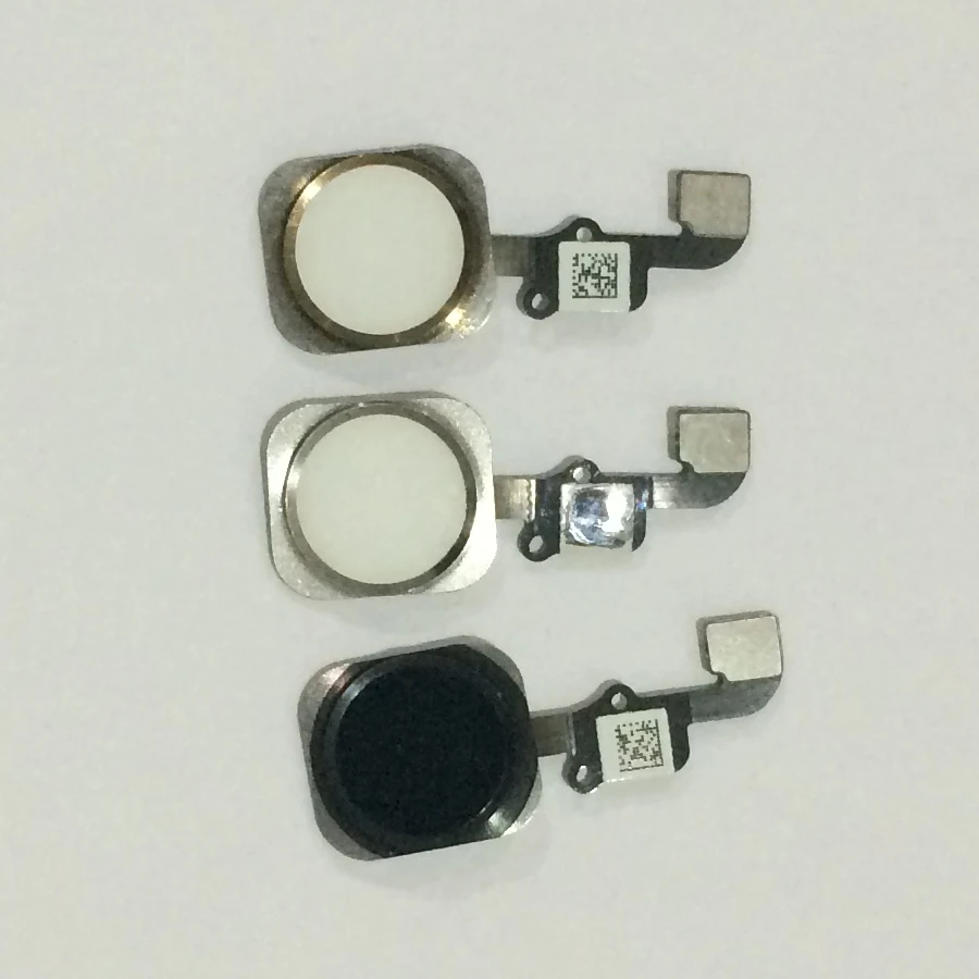 

Original New Home Menu Button Key Cap with Flex Ribbon Cable AssemblyFor iPhone 6G 6 Plus Replacement Parts 50Pcs/lot