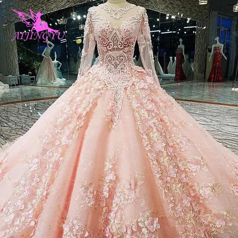 AIJINGYU Weddingdress 2021 2020 свадебные платья распродажа индивидуальный дизайн винтажное
