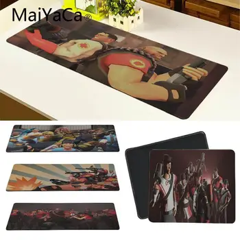 

MaiYaCa Vintage Cool Team Fortress 2 Durable Rubber Mouse Mat Pad Locking Edge Mousepad Mat Keyboard Mat Table Pad