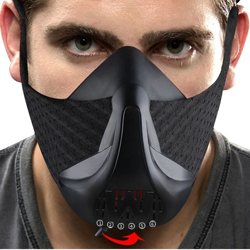

AGEKUSL W Training Mask 3.0 Sport Exercise Fitness Cycling Face Mask Workout Bike Running Resistance Elevation Endurance Masks