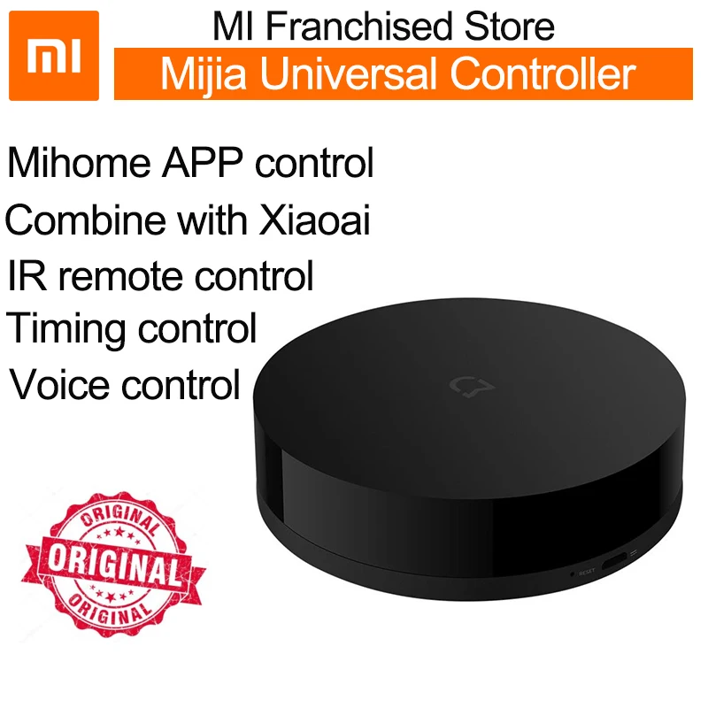 

original xiaomi universal ir remote controller 2019 Intelligent WIFI IR 360 Degree for Mi TV Air Conditioner for Mi Home Mijia