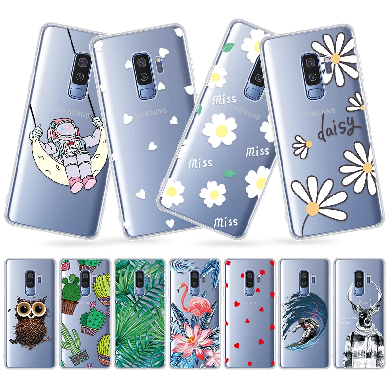 Мягкий чехол из ТПУ с узором для Samsung Galaxy A70 A60 A40 A40S A30 A20 A10 M30 M20 M10 задняя крышка Samaung