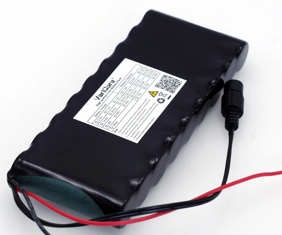 12 v 9.8Ah 9800mAh 18650 перезаряжаемые батареи 12V литий-ионный аккумулятор Защитная плата CCTV монитор батарея+ 12,6 V 1A зарядное устройство