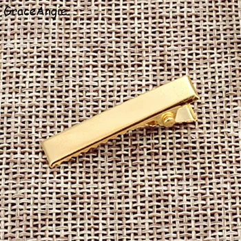 

GraceAngie 20pcs/pack 32mm-75mm Gold Hair clip Steady Hair Accessory Hair dress Girl Hairpin Jewelry DIY Making Findings