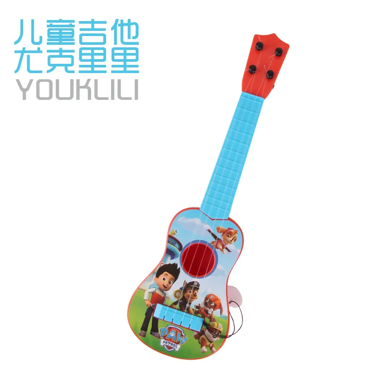Имитация укулеле гитара музыкальная игрушка подарок Образование Музыкальные инструменты игрушки для детей Детская музыка игрушки для малышей - Color: Dog