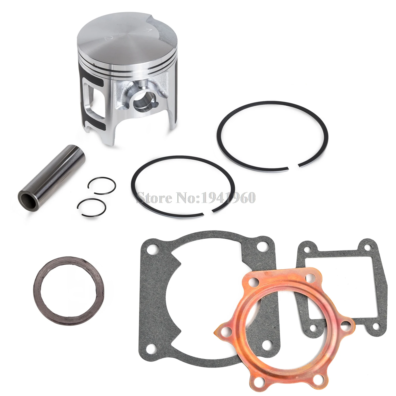 1 Set For Yamaha Blaster 200 YFS200 Piston Wrist Pin Exhaust Pipe