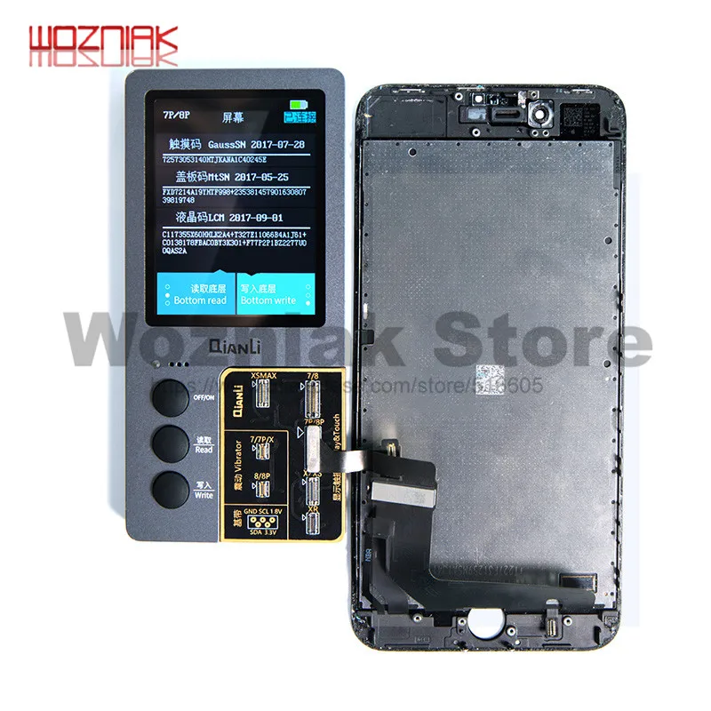 Preise QIANLI iCopy Plus LCD Bildschirm lichtempfindliche Reparatur Instrument Für 7 7p 8 8p x s XR xsmax Batterie photometer