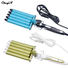 110V to 240V 30s Fast Heat Curling Iron Tools 5 Barrels Electric Hair Curler 160/190/220 Degree Adjustable Curling Wand PJ