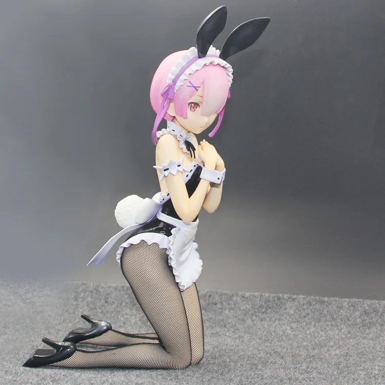 Кролик Девочка Re: жизнь в другом мире от Zero Rem Figma ПВХ экшн Коллекционная модель игрушки куклы японского аниме фигурки