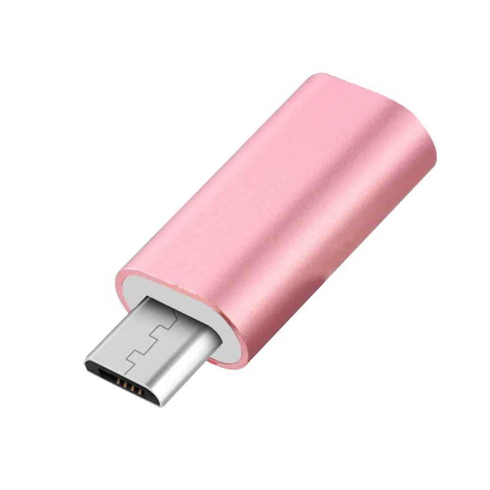 Type c к Micro USB адаптер док станция Женский Мужской Дата зарядный кабель конвертер