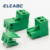 10 sets ht5.08 2pin Right angle Terminal plug type 300V 10A 5.08mm pitch connector pcb screw terminal block ► Photo 1/4