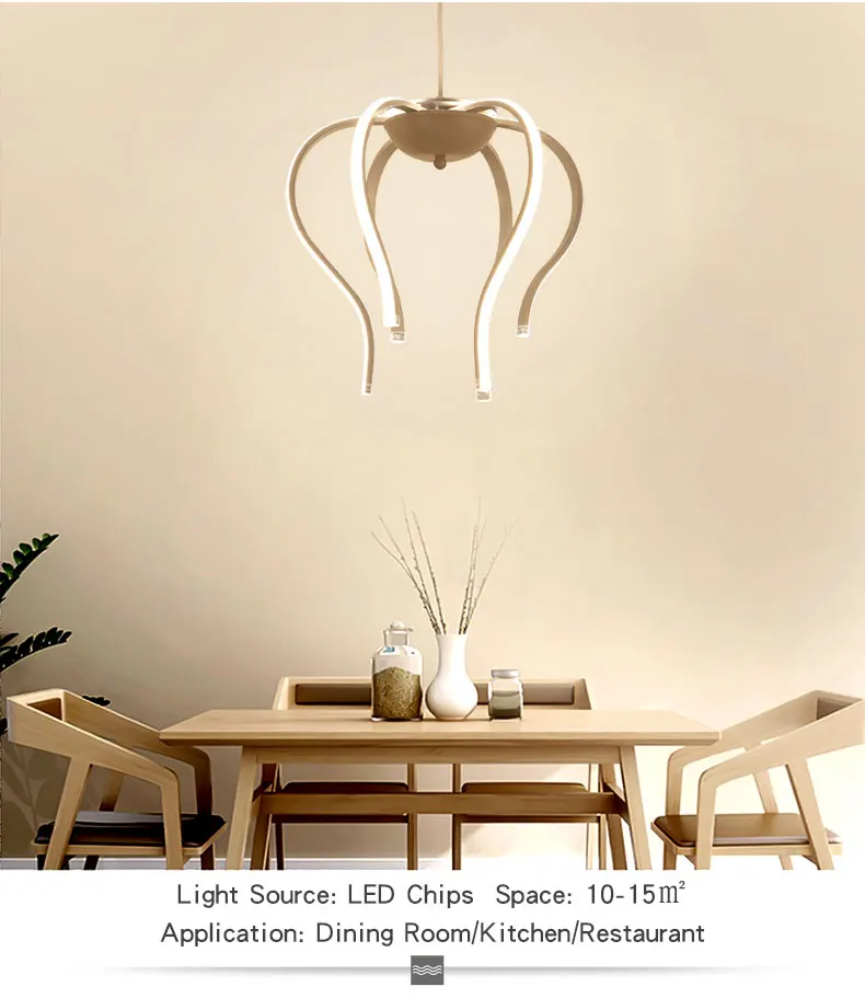 modern chandelier