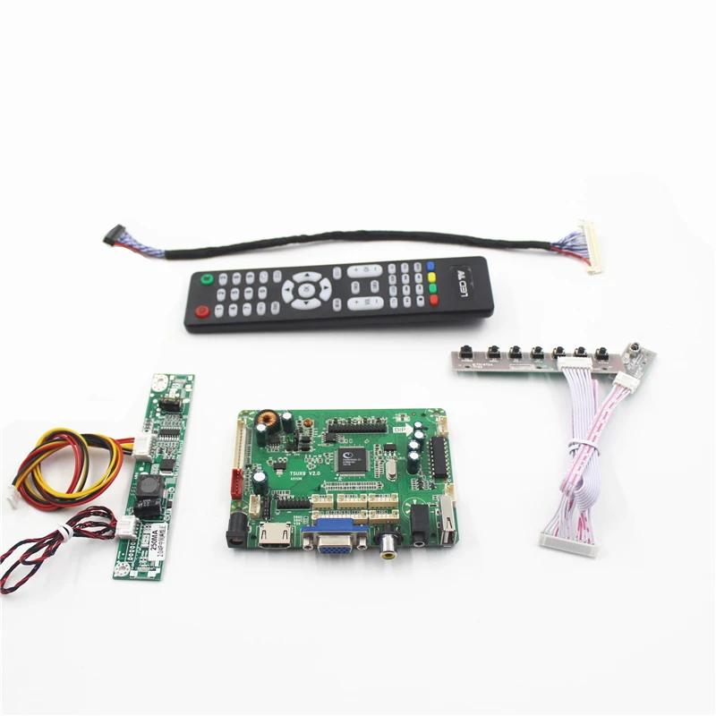 TSUX9 V2.0 HDMI VGA Аудио AV плата ЖК контроллера с USB для LVDS панели 23 8 дюйма LM238WF1 SLK1