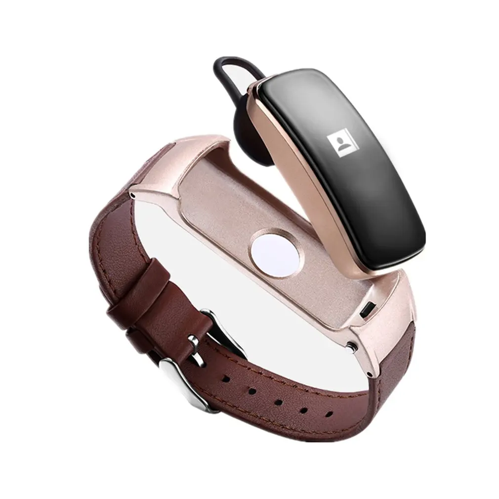 

GK-B3 PLUS Smart Watch Headset Multifunctional Blood Pressure Blood Oxygen Monitoring Music Player Dial for IOS Android