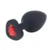 Backyard toy Heart Shaped Base With Jewelry Birth Stone Butt-Anal-Play Rose Jewel Sex W314 |