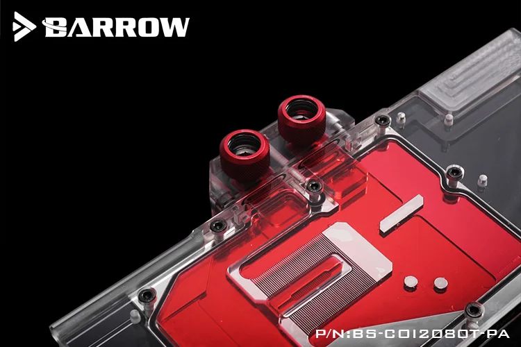 Barrow полное покрытие GPU водяной блок для красочной iGame RTX 2070 2080 Ti Vulcan X OC Aurora