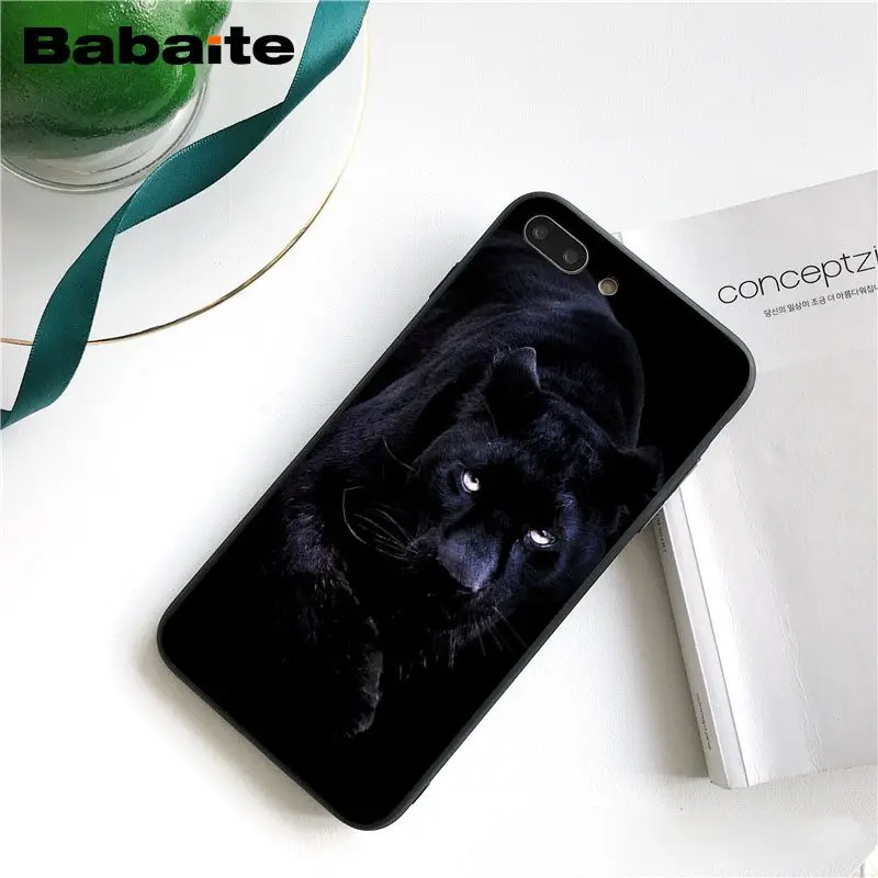 Babaite Cheetah Panther чехол для телефона чехол для iphone 11 Pro 11Pro Max 8 7 6 6S Plus X XS MAX 5 5S SE XR - Цвет: A5