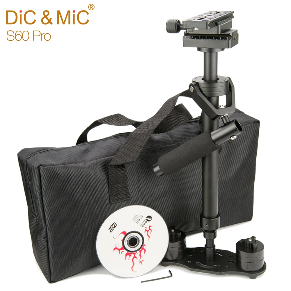 DiC&MiC S60 Pro Steadicam for Camcorder / 60cm Professional Handheld