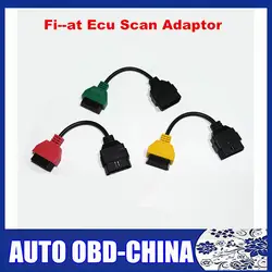 10 компл./лот для Fi-at Ecu Scan Полный комплект 3 адаптера для Fi-at разъем OBD2 16Pin Диагностический кабель OBD Fi-на трех цветах/комплект