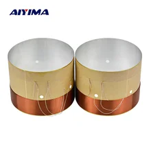 AIYIMA 2 шт аудио динамик сабвуфер звуковая катушка 60,5 мм до 65,5 мм динамик s запасные части Аксессуары DIY домашний кинотеатр звуковая система